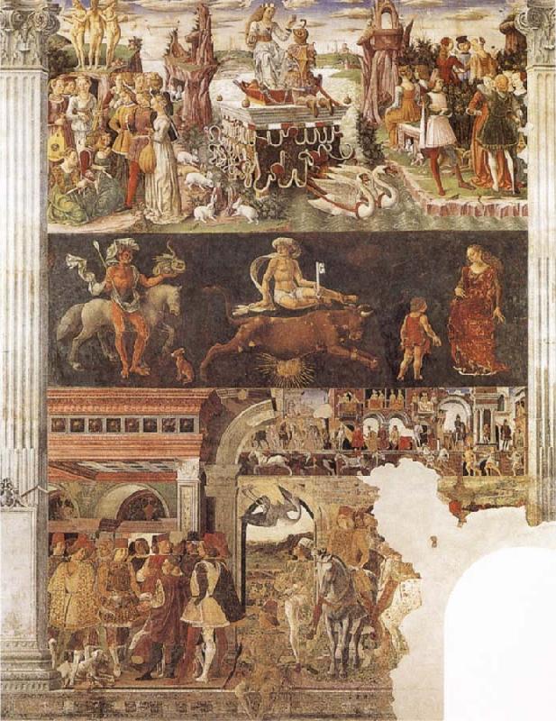 Francesco del Cossa Allegory of the Month of April oil painting image